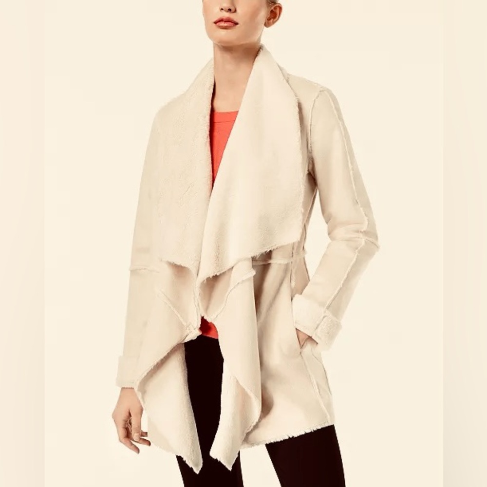 Mycra Pac One Suede Oversized Open Jacket